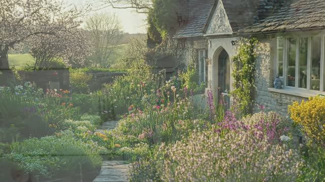 САДЫ БРИТАНИИ ВЕСНА В БРИТАНСКОМ КОТТЕДЖЕ. САДОВЫЙ ДЕКОР.ВДОХНОВЕНИЕС