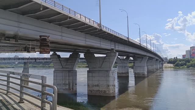 Кемерово Кузнецкий мост через Томь