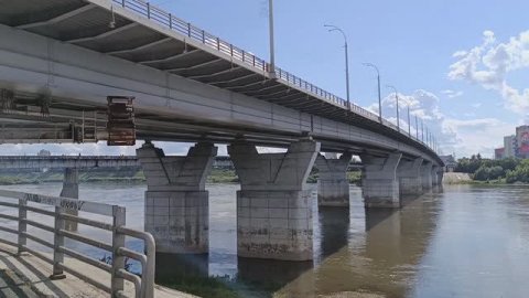 Кемерово Кузнецкий мост через Томь