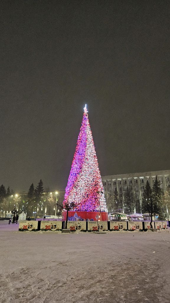 Кемерово. прогулка перед Новым Годом