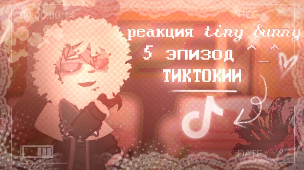 Реакция Зайчик на 5 эпизод / Персонажи новеллы / Гача реакция / Tiny Bunny