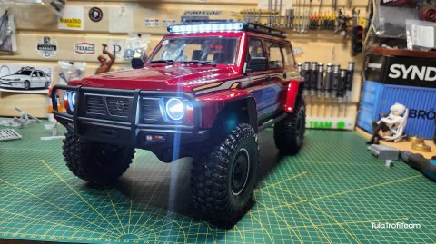 Новый цвет, небольшие доработки, бк система, всё это новый yikong yk4107 Nissan Patrol Y60