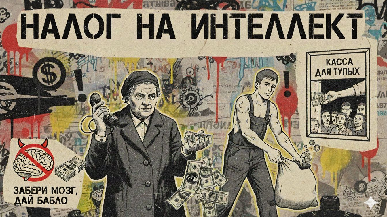 Новинка (нейро) песня 2025. Налог на интеллект