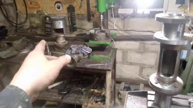 Текущие работы в мастерской Брикетный пресс.