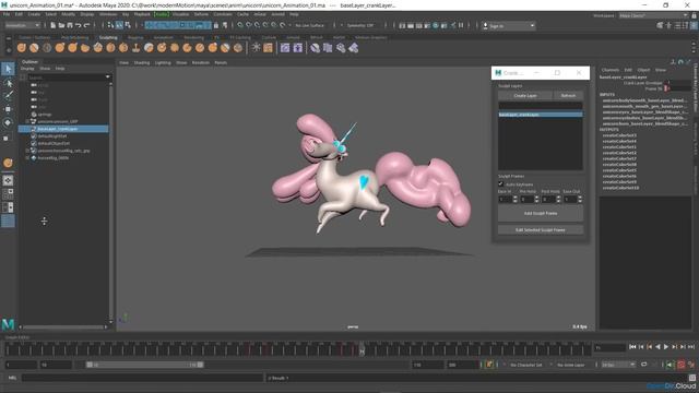 Lesson 8 - Animation Sculpt