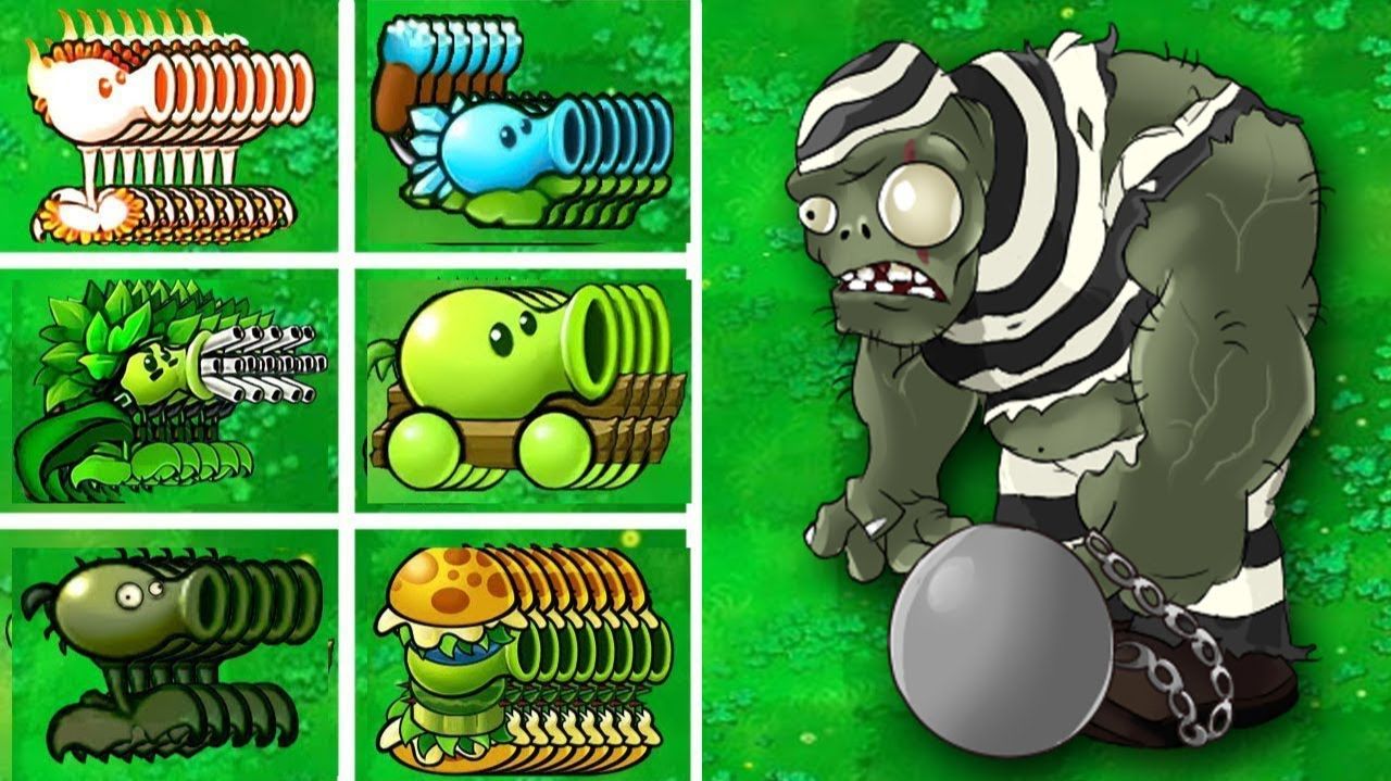 ОРДА ЗОМБИ Plants vs Zombies Hybrid Remake Растения против Зомби ПвЗ ночь