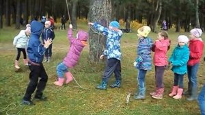 Что делают дети в походе. Сентябрь 2015 год.