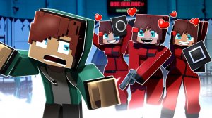 ПРОКЛЯТИЕ Джей ДЖЕЙ ЛАВ в игре "КАЛЬМАР" - ПОЛНЫЙ ФИЛЬМ - Анимация для Майнкрафта