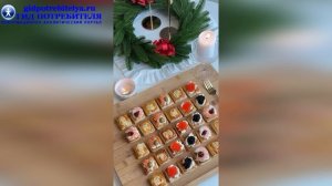 Праздничные тарталетки на Новый год