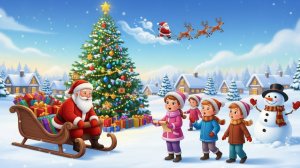 весёлая новогодняя детская песенка | новогодний хоровод