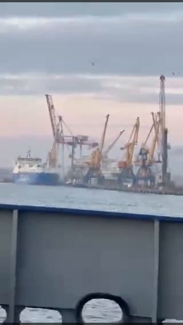 Удар по судну Cenk Roro в Одессе выполнила