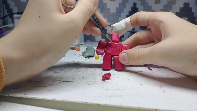 лепка pro:как слепить из пластилина кулкила из игры форсакен
