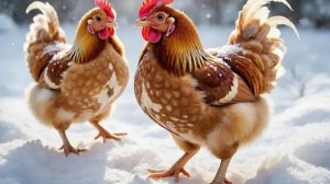 Зима не торопится ❄️ Утепляю курочек.