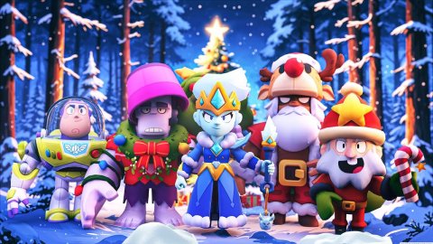 ПОЛНОМЕТРАЖНЫЙ ФИЛЬМ BRAWL STARS "НОВОГОДНИЙ ПЕРЕПОЛОХ"