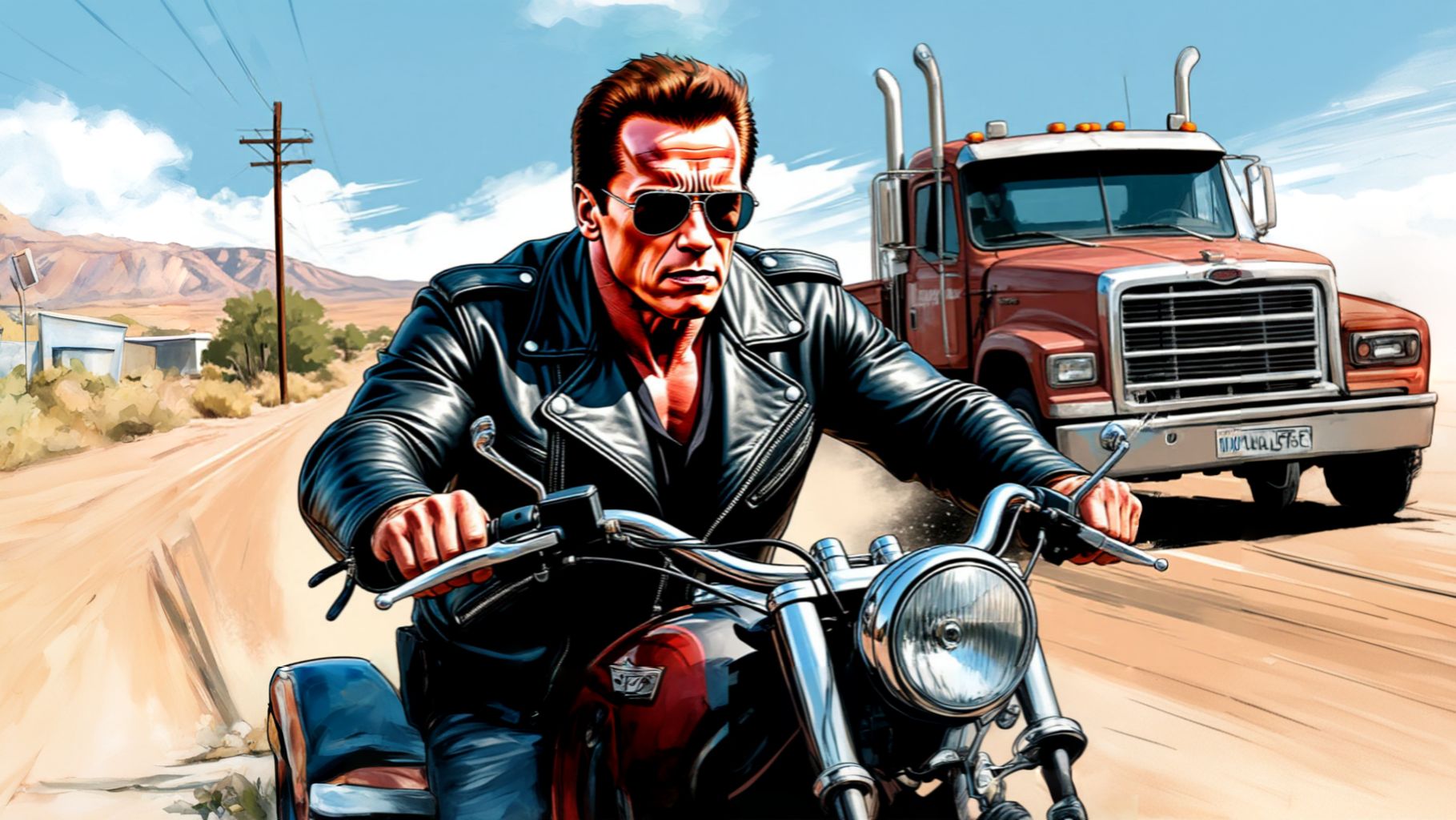 Сара Коннор, Джон Коннор и T-800 к чертям собачьим Скайнет разнесут! Terminator 2D: No Fate.