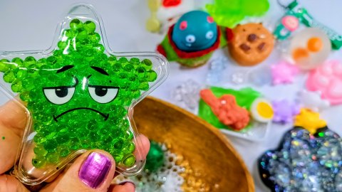 АСМР СКВИШИ ✨ ТАБА лапки сквиши 🐾 режу СКВИШИ ✨