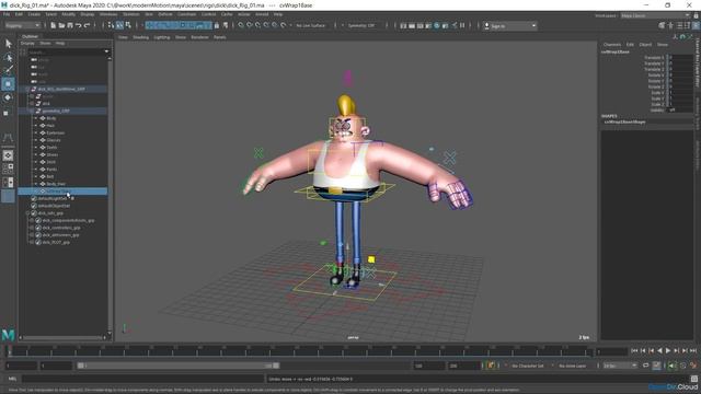 Lesson 3 - Parent Geometry to the Rig