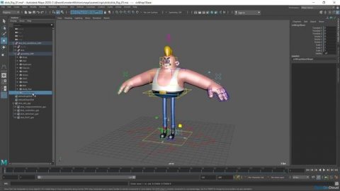 Lesson 3 - Parent Geometry to the Rig