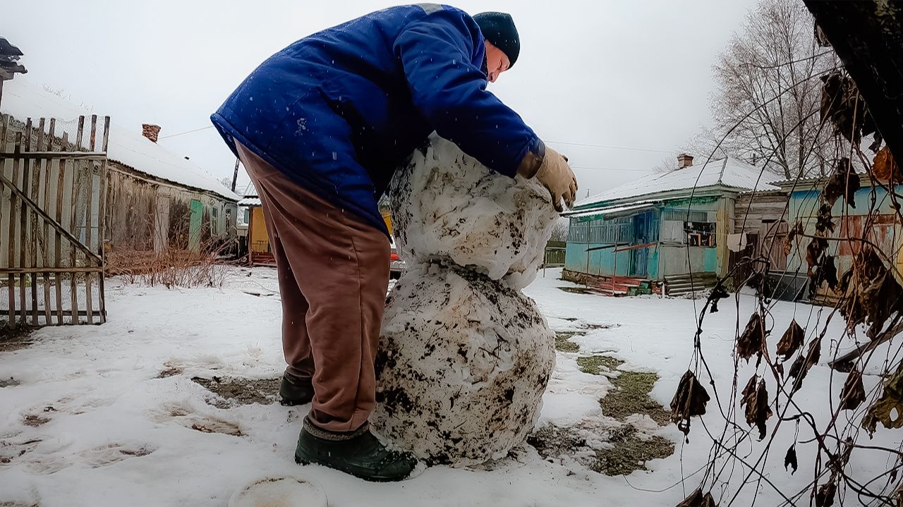Первый снег ❄️