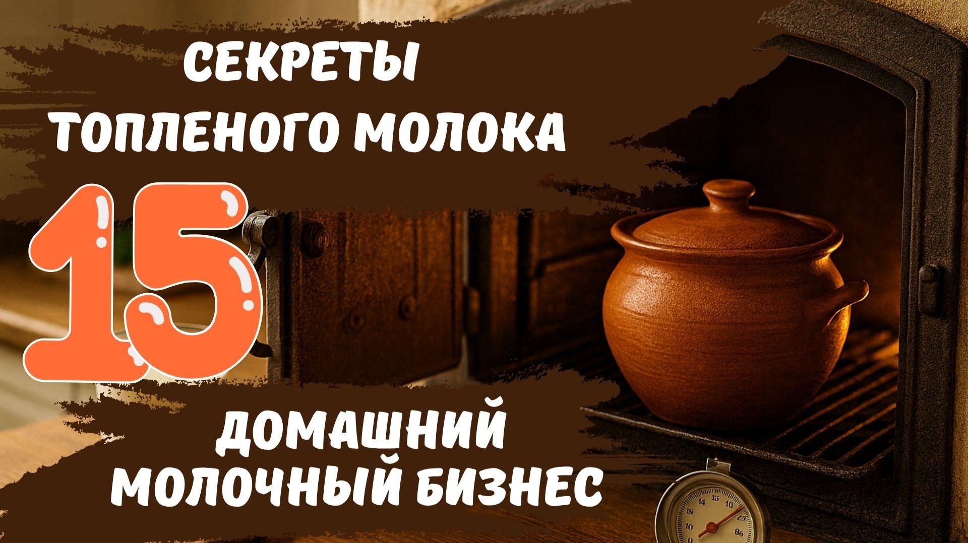 Секреты топленого молока. Домашний молочный бизнес ч. 15 #топленоемолоко #молочныепродукты