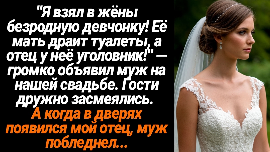 Жизненные Истории/"Я взял в жёны безродную девчонку! Её мать драит туалеты, а отец у неё уголовник!"