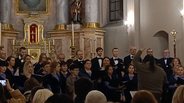 В храме с органом Минск 26.10.2024