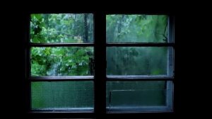 Звуки дождя и грома - для хорошего сна