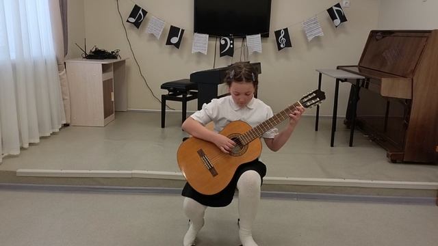 Александра Трофимова "Этюд" А. Диабелли