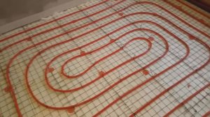 Как установить теплый водяной пол