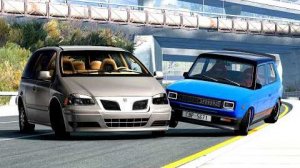 Высокоскоростные автомобильные аварии - Crash BeamNG / Drive