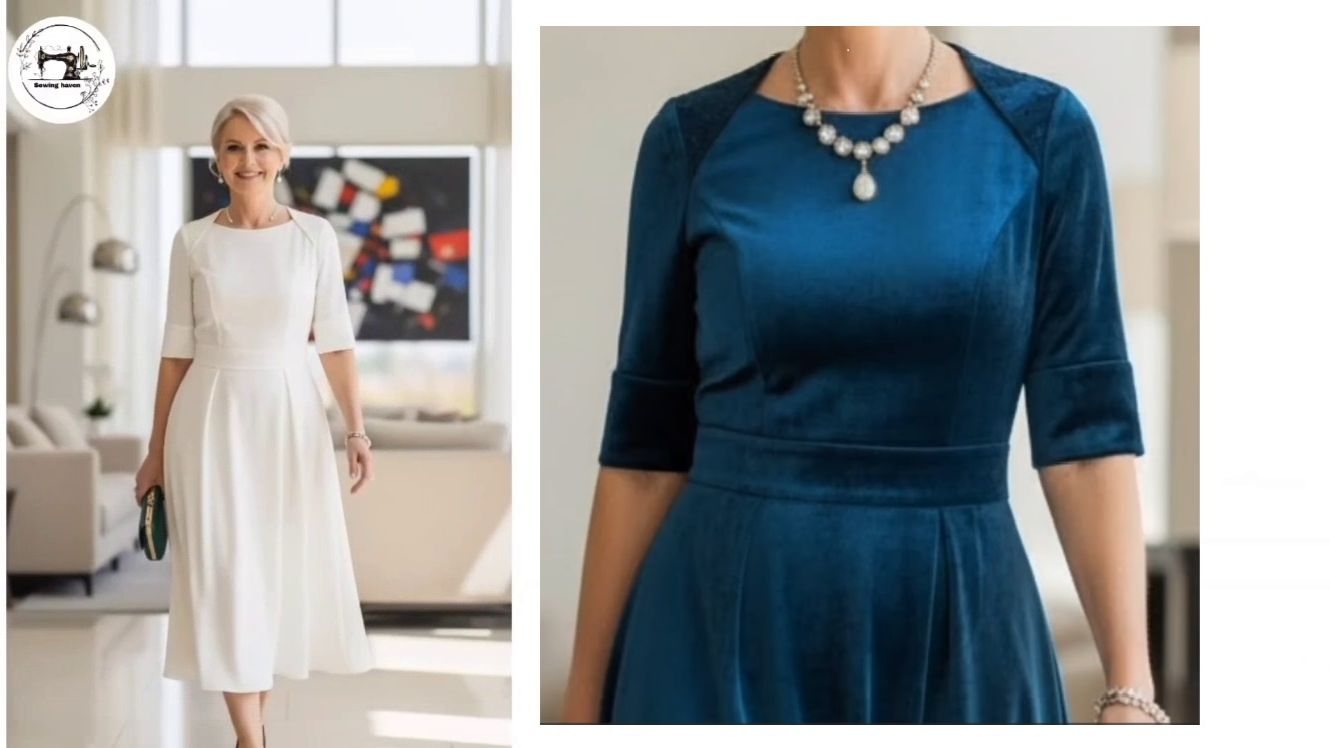 Моделирование платье-миди