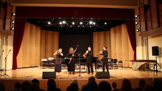 Джоаккино Россини, Квартет для флейты, кларнета, фагота и валторны, I часть.