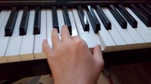 обучение игры на фортепиано (урок 2)
