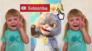 Говорящий Том танцует с детьми и родителями.  Веселое и смешное видео для детей