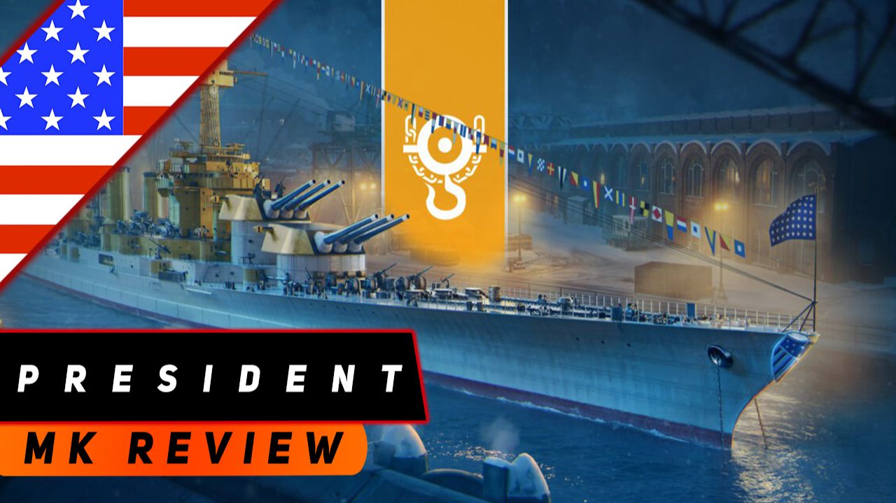 ЛИНКОР PRESIDENT! АМЕРИКАНЦЫ ПОЧТИ СДЕЛАЛИ SCHLIEFFEN! МИР КОРАБЛЕЙ