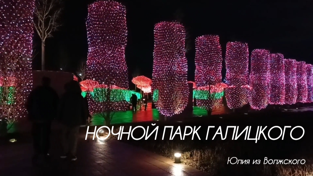Краснодар. Новогодние огни Парка Галицкого✅