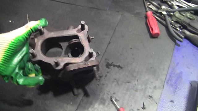 MAZDA CX 7. Как треснул корпус турбины.