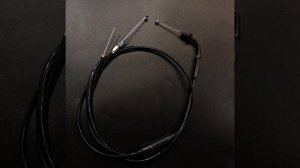 Трос газа двойной (С ЗАГИБОМ) для карбюратора с ускорителем на мотоцикл 250 кубов PZ30, PZ27