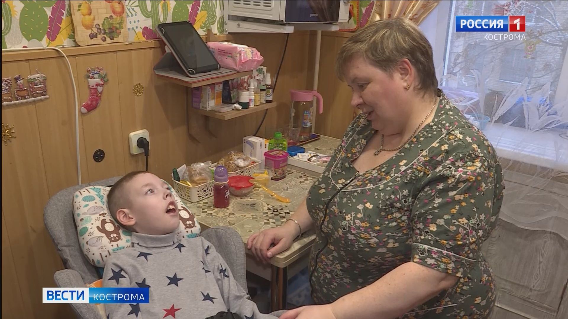 У семьи ребенка-инвалида из Костромы сбылась мечта