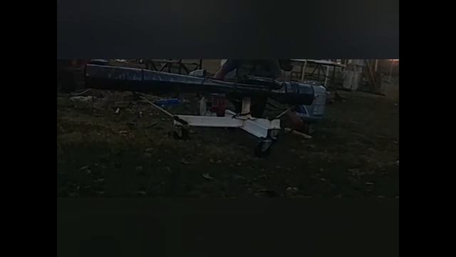 Проект реактивного двигателя ПуВРД М-140 для самолёта .