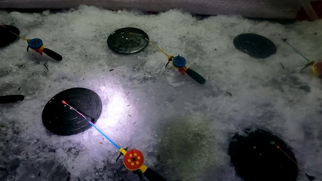 Третья рыбалка в ночь, оз. Аплякское.