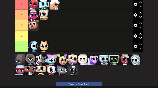 тир лист мир денди