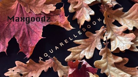 Aquarellebook от Maxgoodz // листалка скетчбука
