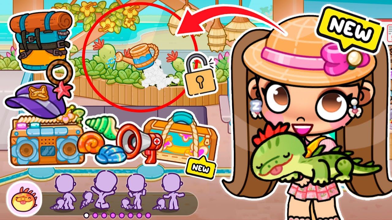 Жаркий Летний день в мир АВАТАР ВОРЛД AVATAR WORLD