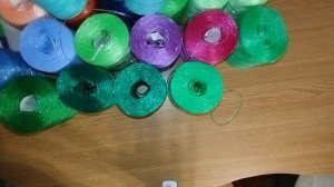 Вступительное видео в СП ВКУСНЫЕ МОЧАЛКИ 2026/ Распаковка полипропиленовой нити. Часть 2-ая.