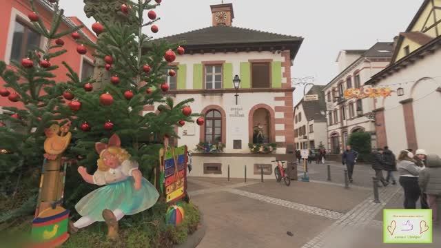 🇫🇷  Рождество в Рибовилле  Очаровательная средневековая прогулка по Эльзасу  4K