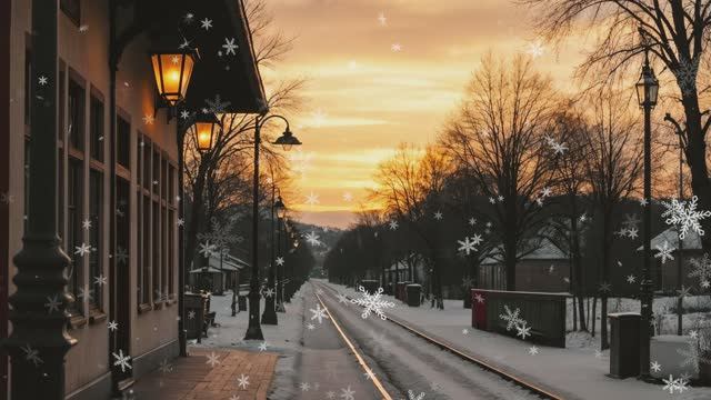 ❄️ Футаж снега 4K | Снегопад для монтажа видео | Бесплатный зимний фон