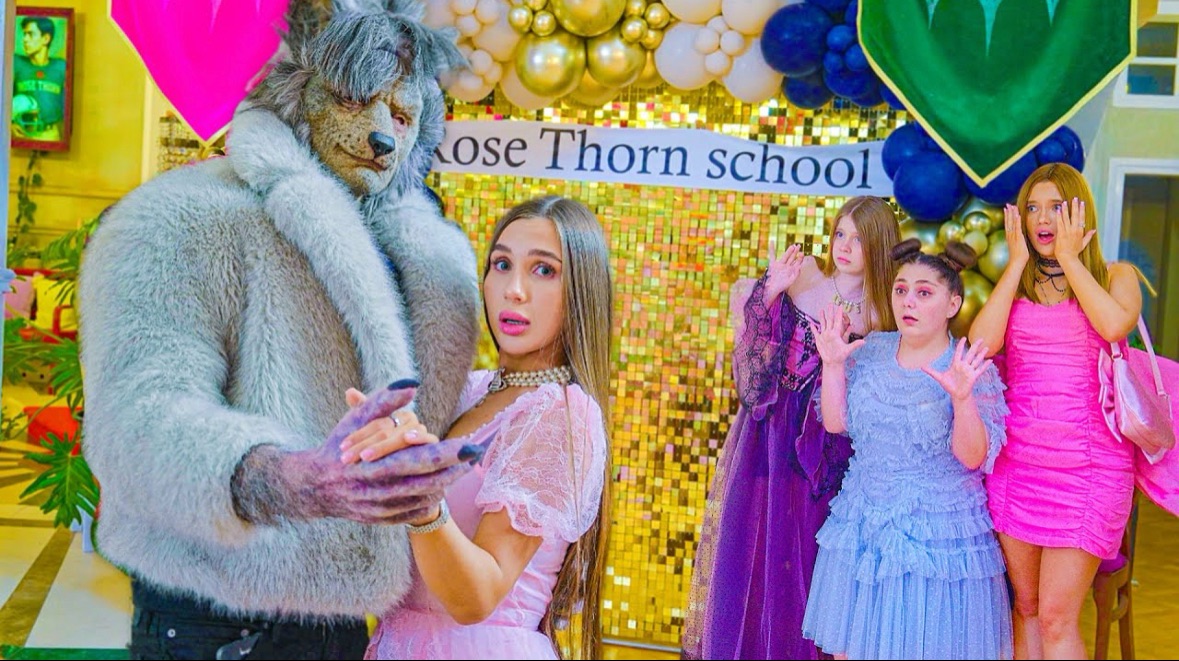 ГЛАМУРНЫЙ БАЛ И ОН!!! ПАРЕНЬ - МОНСТР!!! ДИАНА НЕ ИСПУГАЕТСЯ?