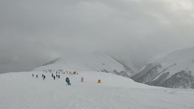 Архыз трасса 1 северный склон