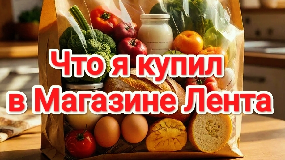 Что я купил в магазине лента